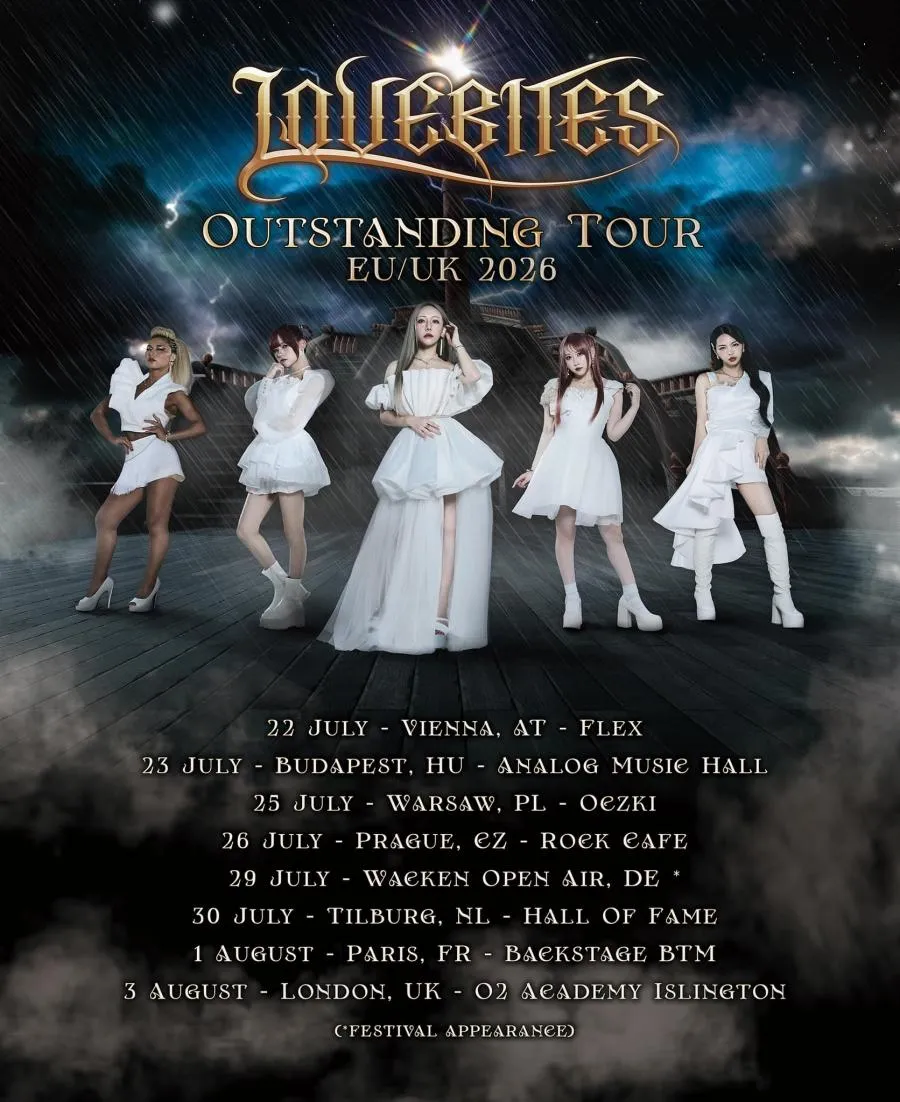 Lovebites Outstanding Tour 2026