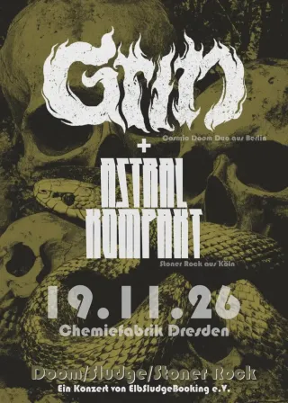 Poster for Grin + Astral Kompakt