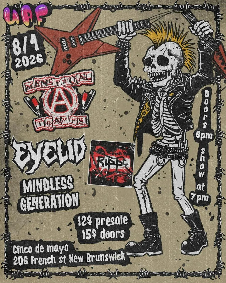 Eyelid + Menstrual Tramps + Mindless Generation + Ripp