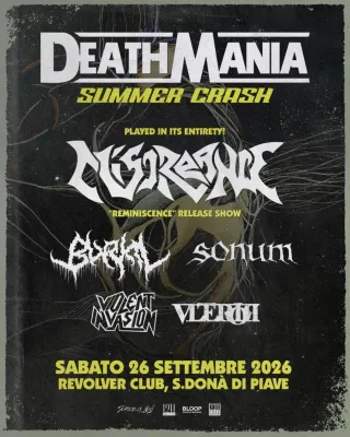 Poster for DeathMania Summer Crash